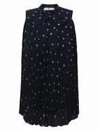 Bluzki damskie - Damska tunika plisowana granatowa Bellybutton Maternity, r.34 - miniaturka - grafika 1