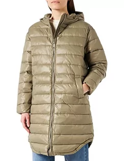 Płaszcze damskie - ONLY Women's ONLMELODY Quilted Coat Shiny OTW Pikowany płaszcz, Mermaid, L - grafika 1