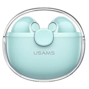 Słuchawki Bluetooth 5.1 TWS BU Series miętowe USA001150 - Słuchawki - miniaturka - grafika 1