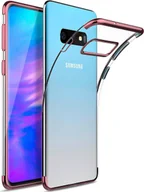 Etui i futerały do telefonów - Etui TPU do Samsung Galaxy S10 Silikonowe etui przezroczyste z kolorowym brandingiem etui na telefon - miniaturka - grafika 1