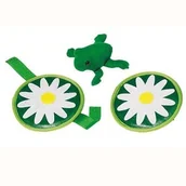 Zabawki zręcznościowe - Goki Skaczące żabki - zabawki dla dzieci - 15025 - miniaturka - grafika 1