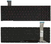 Części i akcesoria do laptopów - KLAWIATURA DO ASUS ROG GL552V GL552VW GL552 LED - miniaturka - grafika 1