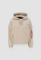 Bluzy damskie - Alpha Industries Bluza damska XFit Label OS 138042 [Rozmiar: S] - miniaturka - grafika 1