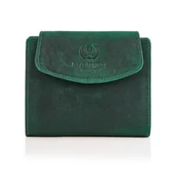 Portfele - Portfel damski zielony paolo peruzzi rfid t-12-gr - miniaturka - grafika 1