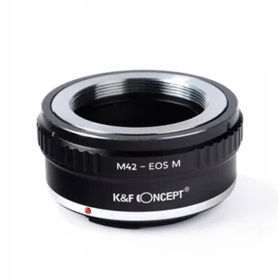 K&F CONCEPT Adapter K&F CONCEPT KF06.137 M42-EOS M Raty - Tulejki, adaptery, redukcje do aparatów - miniaturka - grafika 1