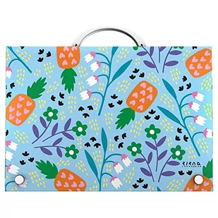Grafoplás 37402442. Aktówka Szkolna z Uchwytem, Polipropylen, Kolekcja Elena Corredoira, Flower - Teczki i aktówki - miniaturka - grafika 1