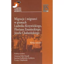 Migracje i migranci w pismach Ludwika Krzywickiego, Flioriana Znanieckiego, Józefa Chałasińskiego - Aspra