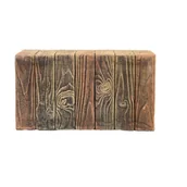 Kostki brukowe i krawężniki - Palisada betonowa 40 x 25 x 4,5 cm brązowy - miniaturka - grafika 1