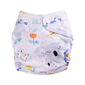 Pieluchy - Simed Pieluszka Wielorazowa PUL z Kieszonką - KOALA - miniaturka - grafika 1