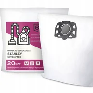 Worki do odkurzaczy - 20x Worek do Odkurzacza Stanley SXVC35PTDE Syntetyczny Flizelinowy Worki G9 - miniaturka - grafika 1