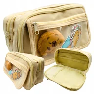 Piórniki - Piórnik Szkolny Do Szkoły Kapibara Capybara Organizer Na Przybory Kredki - miniaturka - grafika 1