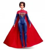 Lalki dla dziewczynek - Mattel Barbie Signature: Kolekcjonerska lalka Flash Supergirl HKG13 - miniaturka - grafika 1