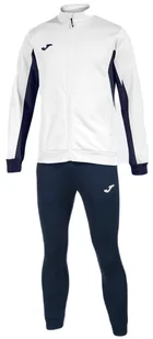Komplet Dresowy Bluza I Spodnie Męskie Joma Derby 103120.203 Biały/Granatowe - Dresy męskie - miniaturka - grafika 1