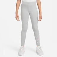 Legginsy - Legginsy Nike Sportswear Favorites DD6278 077 szar - miniaturka - grafika 1
