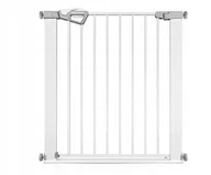 Zabezpieczenia dla dzieci - Milly Mally Bramka zabezpieczająca Barierka na schody Guardy 83 White - miniaturka - grafika 1