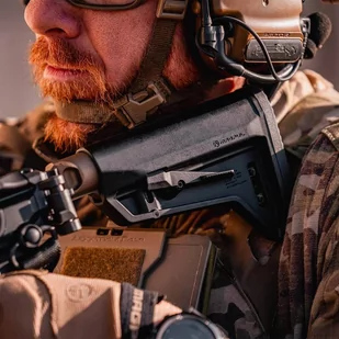 Magpul - Kolba AR15 MOE SL-M Stock - Czarna - MAG1242-BLK - Osprzęt do wiatrówek - miniaturka - grafika 2