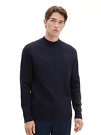 Swetry męskie - TOM TAILOR sweter męski, 10668 - Sky Captain Blue, XL - miniaturka - grafika 1