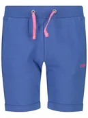 Spodenki damskie - CMP Szorty dresowe w kolorze niebieskim - miniaturka - grafika 1