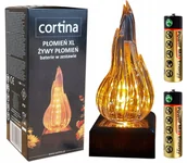 Lampiony i znicze - Wkład Led Do Zniczy Na Baterie Efekt Płomienia 15Cm Elektryczny Znicz - miniaturka - grafika 1