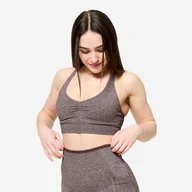 Bielizna sportowa damska - Stanik sportowy Decathlon - miniaturka - grafika 1