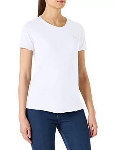 Tommy Jeans Damski sweter sportowy Tjw Pocket Detail Tee, biały (White Ybr), XL - Swetry damskie - miniaturka - grafika 1