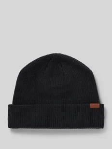 Czapka beanie z naszywką z logo model ‘PORTSIDE FISHERMAN’ - Czapki męskie - miniaturka - grafika 1