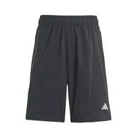 Spodenki damskie - adidas Chłopięce szorty rekreacyjne, Black / Reflective Silver, 128 - miniaturka - grafika 1