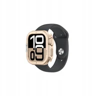 Akcesoria do smartwatchy - Etui metalowe AMAZINGTHING Titan Pro na Apple Watch 11 46mm aluminiowe - złote - miniaturka - grafika 1