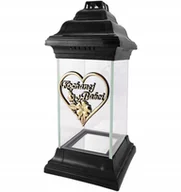 Lampiony i znicze - Znicz Kapliczka Szklany Dla Babci Na Dzień Babci Z Napisem Kochanej Babci - miniaturka - grafika 1