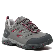 Buty trekkingowe damskie - Trekkingi Regatta Lady Holcombe Iep Low RWF572 Steel/Vivacious 15O - miniaturka - grafika 1