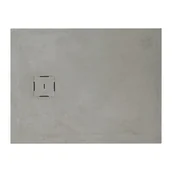 Brodziki prysznicowe - Ronal Calce Brodzik prostokątny 210x100 cm biały mat W31AS21010009 - miniaturka - grafika 1