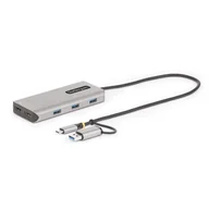 Stacje dokujące i replikatory portów - StarTech 167B-USBC-MULTIPORT stacja dokująca Przewodowa USB 3.2 Gen 1 (3.1 Gen 1) Type-C Srebrny - miniaturka - grafika 1