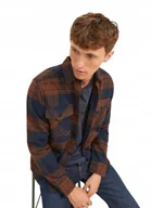 Kurtki męskie - JACK & JONES MĘSKA KURTKA PRZEJŚCIOWA WZORY GUZIKI L JGG - miniaturka - grafika 1