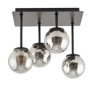 Tulia lampa sufitowa czarna dymione kule kwadrat 33504 Sigma - Lampy sufitowe - miniaturka - grafika 1