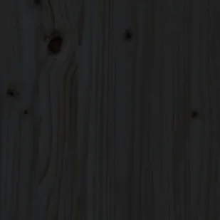 Rama łóżka, czarna, 90x200 cm, lite drewno sosnowe  Lumarko! - Łóżeczka i kojce - miniaturka - grafika 9