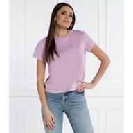 Koszulki i topy damskie - Patrizia Pepe T-shirt | Regular Fit - miniaturka - grafika 1