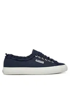 Trampki damskie - Superga Tenisówki S3157JW Granatowy - miniaturka - grafika 1