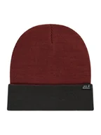 Czapki damskie - Jack Wolfskin Czapka Rib Hat 1903891-2185 Bordowy - miniaturka - grafika 1