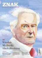 Czasopisma - Miesięcznik ZNAK 785 (10/2020) Wiesław Myśliwski. Słuch absolutny - autor zbiorowy - miniaturka - grafika 1