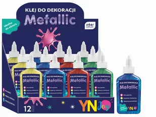 Klej do dekoracji Metallic - Przybory szkolne - miniaturka - grafika 1