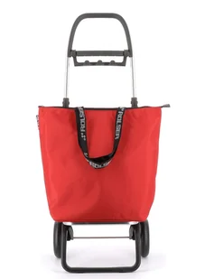 Wózek na zakupy składany 2-kołowy Rolser Mini Bag Plus MF - red - Torby i wózki na zakupy - miniaturka - grafika 1