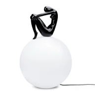 Lampy stojące - MOOSEE lampa podłogowa UOMO 35 czarna - miniaturka - grafika 1