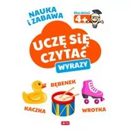 Książki edukacyjne - Wyrazy Uczę Się Czytać Praca zbiorowa - miniaturka - grafika 1