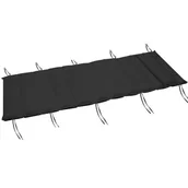 Poduszki ogrodowe - Materac Poduszka Poducha Na Leżak 182X61X7Cm Szary - miniaturka - grafika 1