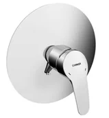 Baterie wannowe i prysznicowe - Hansa Mix - Podtynkowa bateria prysznicowa, chrom 01859183 - miniaturka - grafika 1