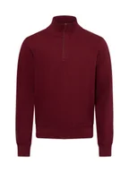 Bluzy męskie - Gant Bluza męska Mężczyźni Bawełna czerwony marmurkowy, S - miniaturka - grafika 1