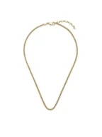 Naszyjniki - Fossil Naszyjnik JF04504710 Złoty - miniaturka - grafika 1