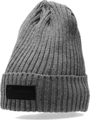 Czapki męskie - Czapka męska zimowa 4F AW23ACAPM306 - szara M - miniaturka - grafika 1