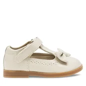 Buty dla dziewczynek - Półbuty Nelli Blu CM2205199-1 Beżowy - miniaturka - grafika 1