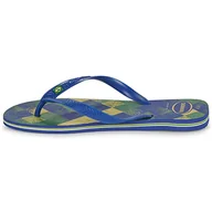 Klapki i japonki męskie - Havaianas Męskie klapki HAV. Brasil Fresh, Morski, 37/38 EU - miniaturka - grafika 1